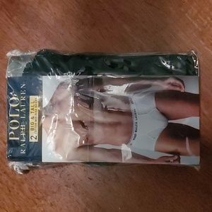 2 Big and Tall Polo by Ralph Lauren Mid Size Briefs